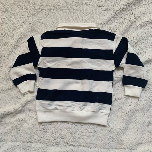 Pat Pat 2-piece Toddler Boy Stripe Polo shirt and Grey Pants Set | 3Y | NEW!! - Picture 8 of 12